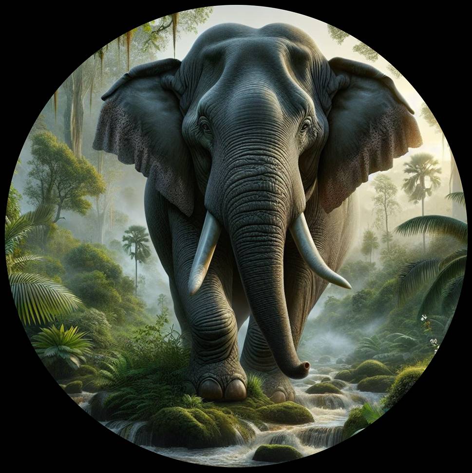 Elephant Ceramic Car Coasters