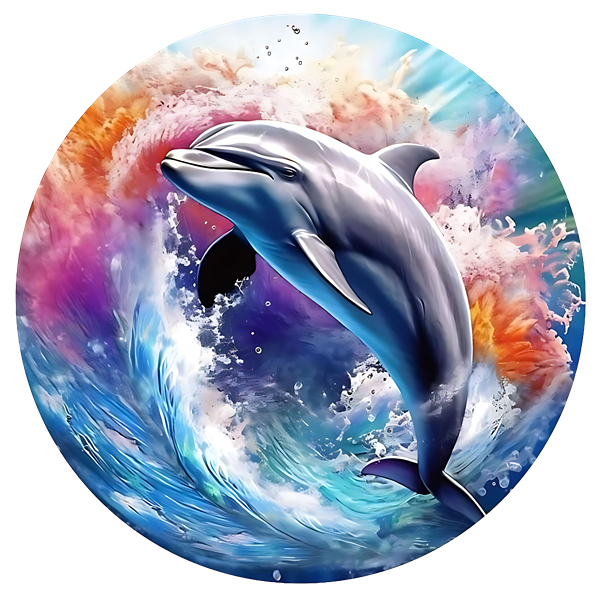 Dolphin Ceramic Car Coasters (Copy)