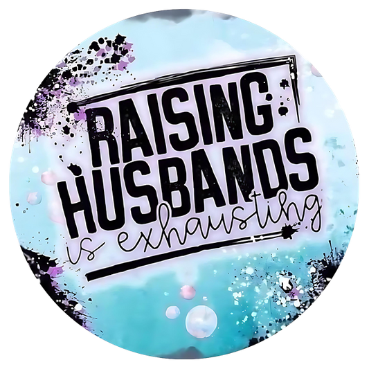 Raising Husbands  Ceramic Car Coasters (Copy)