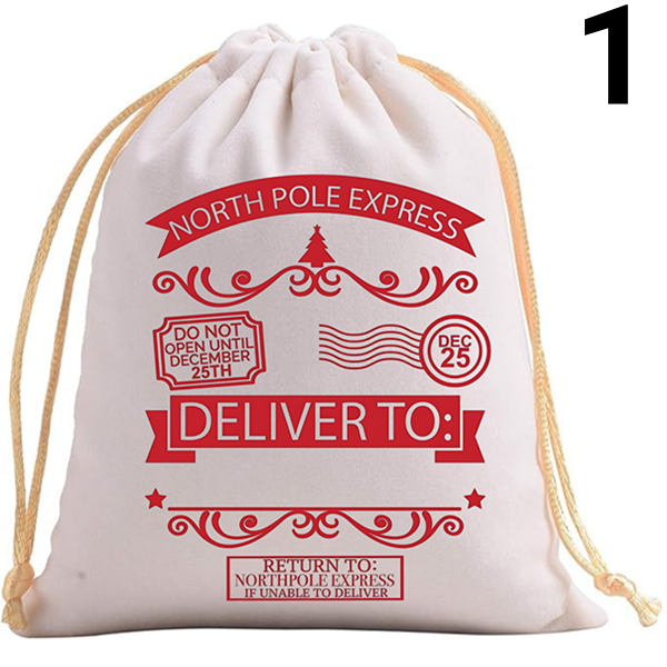 Personalized Holiday Gift Bags