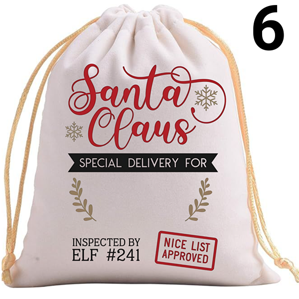 Personalized Holiday Gift Bags