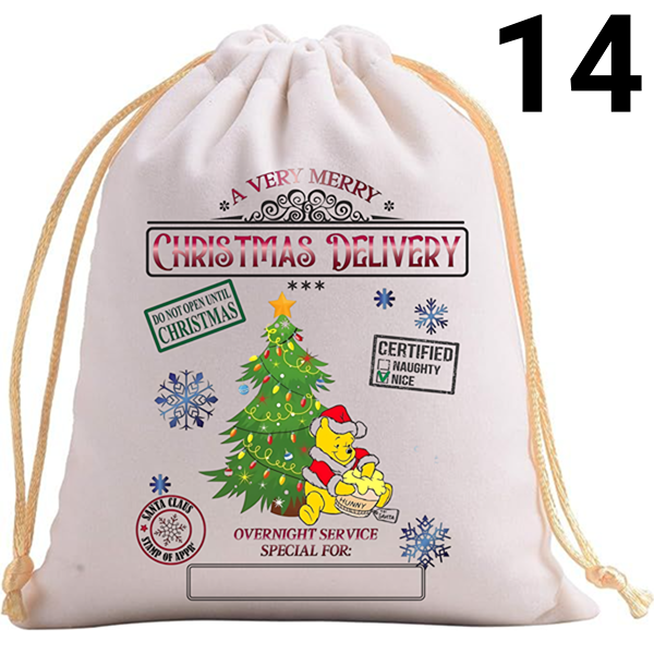 Personalized Holiday Gift Bags