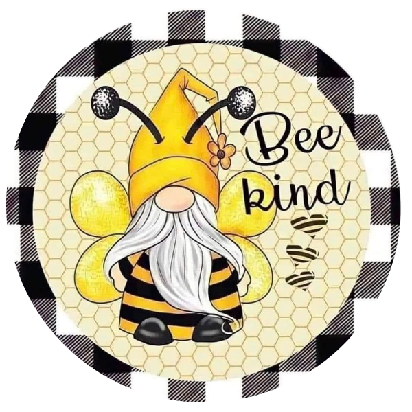 Bee Kind Ceramic Car Coasters