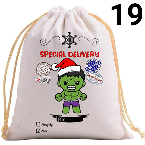 Personalized Holiday Gift Bags