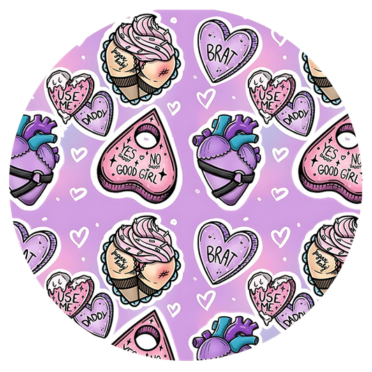 Good Girl XXX Ceramic Car Coasters