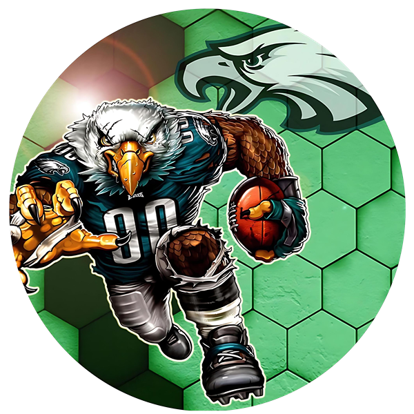 Eagles Ceramic Car Coasters