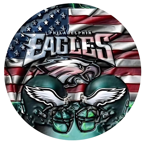 Eagles 2 Ceramic Car Coasters